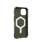 Urban Armor Gear (UAG) iPhone 15 Cover Essential Armor MagSafe Olive Drab
