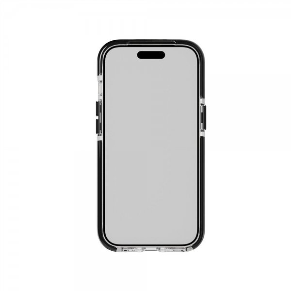 Tech21 iPhone 13/14/15/16. generation/17. generation Cover Evo Crystal Kick MagSafe Klar/Sort
