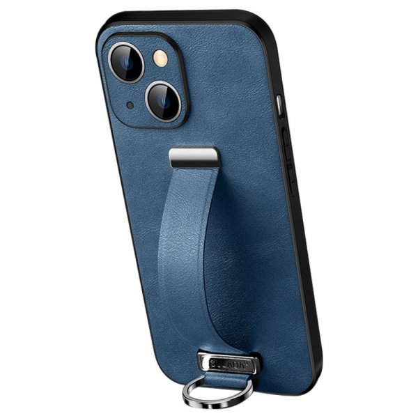 Sulada iPhone 15 Cover Fashion Series Blå
