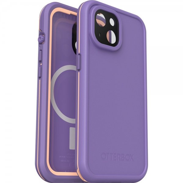 Otterbox iPhone 15 Cover Fre MagSafe Rule of Plum