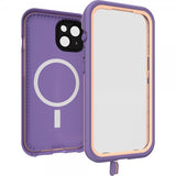 Otterbox iPhone 15 Cover Fre MagSafe Rule of Plum