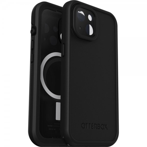 Otterbox iPhone 15 Cover Fre MagSafe Sort