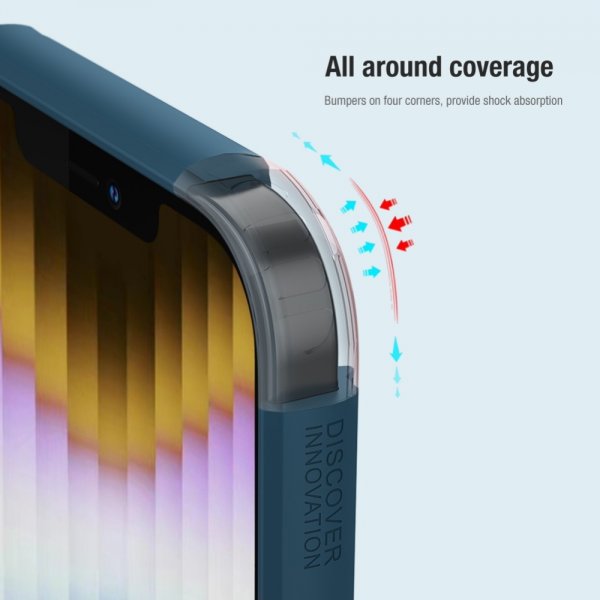 Nillkin iPhone 15 Cover Frosted Shield Pro MagSafe Sort