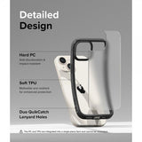 Ringke iPhone 15 Cover Fusion Bold Mat Sort