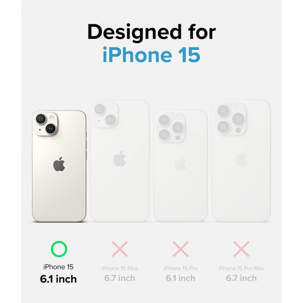 Ringke iPhone 15 Cover Fusion Design Jeju