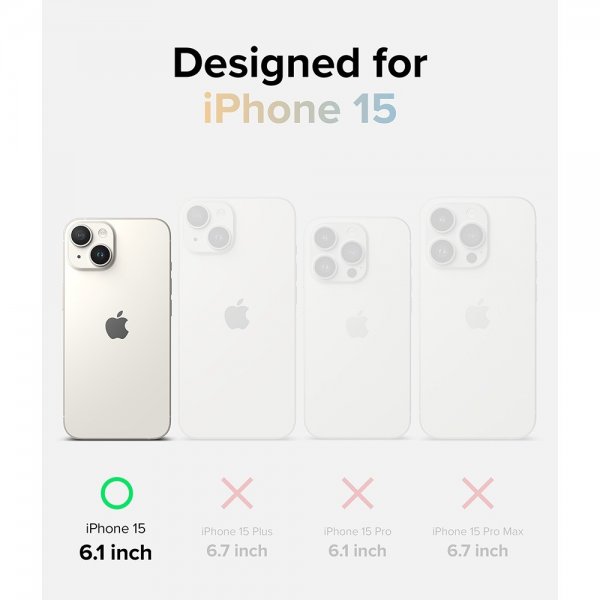 Ringke iPhone 15 Cover Fusion Design Seoul