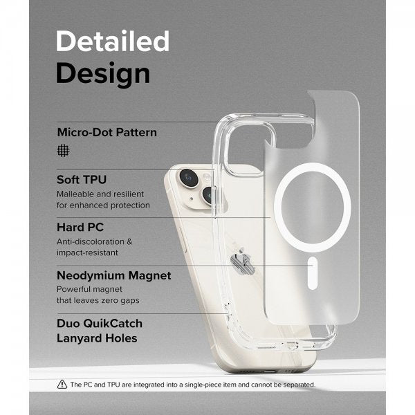 Ringke iPhone 15 Cover Fusion Magnetic Matte