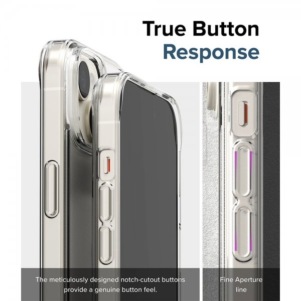 Ringke iPhone 15 Cover Fusion Matte Clear