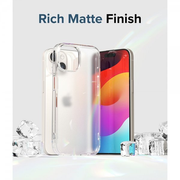 Ringke iPhone 15 Cover Fusion Matte Clear