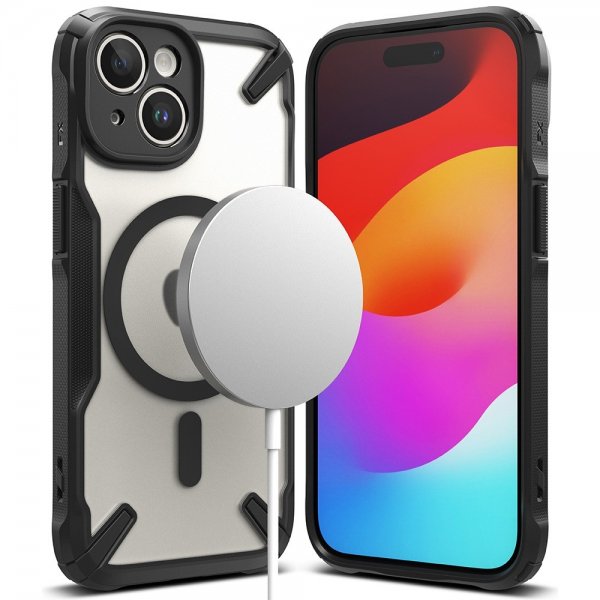Ringke iPhone 15 Cover Fusion X Magnetic Mat Sort