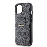 Guess iPhone 15 Cover G Cube Grip Stand Sort