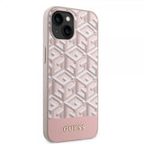 Guess iPhone 15 Cover G Cube MagSafe Rosa