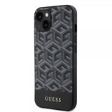 Guess iPhone 15 Cover G Cube MagSafe Sort