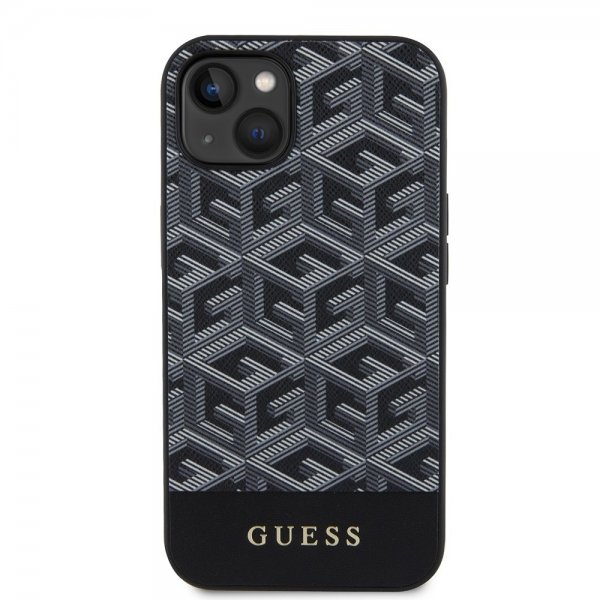 Guess iPhone 15 Cover G Cube MagSafe Sort