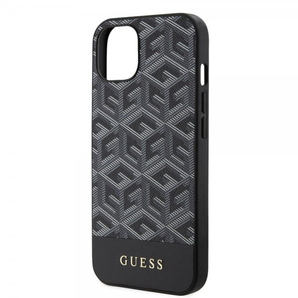 Guess iPhone 15 Cover G Cube MagSafe Sort