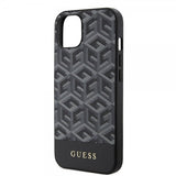 Guess iPhone 15 Cover G Cube MagSafe Sort