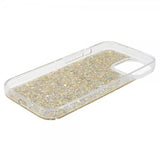iPhone 15 Cover Glitter Pailletter Guld