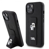 Karl Lagerfeld iPhone 15 Cover Grip Stand Function Sort