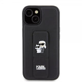 Karl Lagerfeld iPhone 15 Cover Grip Stand Function Sort