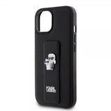 Karl Lagerfeld iPhone 15 Cover Grip Stand Function Sort
