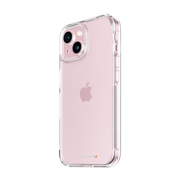 PanzerGlass iPhone 13/14/15 Cover HardCase D3O Transparent