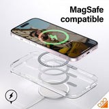 PanzerGlass iPhone 15 Cover HardCase MagSafe D3O Transparent