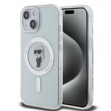 Karl Lagerfeld iPhone 15 Cover Ikonik MagSafe Transparent
