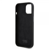 Karl Lagerfeld iPhone 15 Cover Ikonik Metal Pin Sort