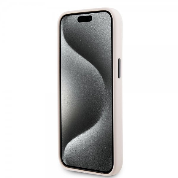 Karl Lagerfeld iPhone 15 Cover Ikonik NFT Rosa
