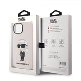 Karl Lagerfeld iPhone 15 Cover Ikonik NFT Rosa