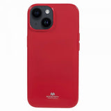 Mercury iPhone 15 Cover Jelly Glitter Magenta