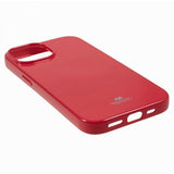 Mercury iPhone 15 Cover Jelly Glitter Magenta