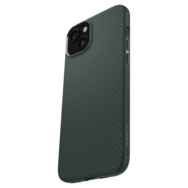 Spigen iPhone 15 Cover Liquid Air Abyss Green