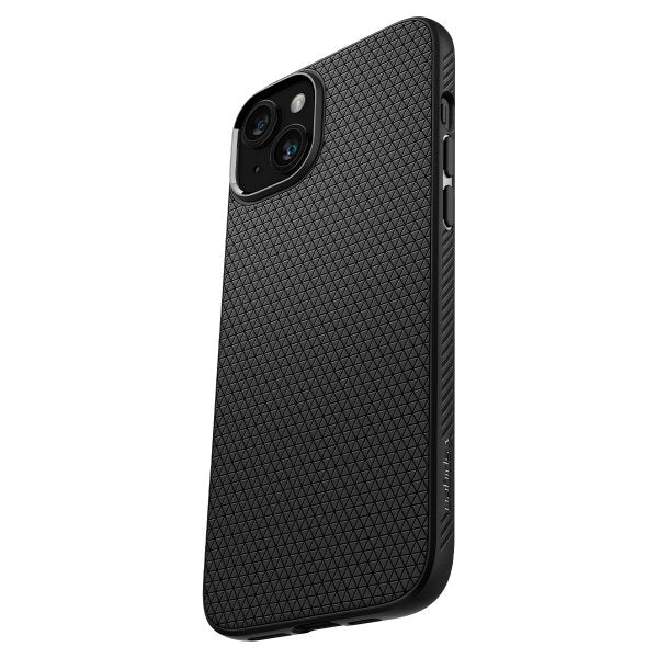 Spigen iPhone 15 Cover Liquid Air Mat Sort