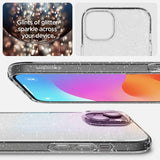 Spigen iPhone 15 Cover Liquid Crystal Glitter Crystal Quartz