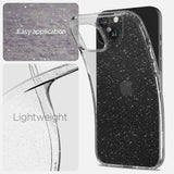 Spigen iPhone 15 Cover Liquid Crystal Glitter Crystal Quartz