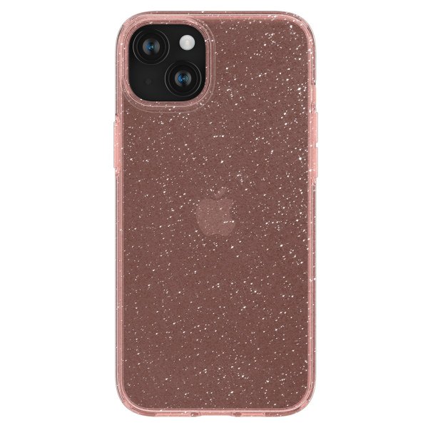Spigen iPhone 15 Cover Liquid Crystal Glitter Rose Quartz