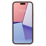 Spigen iPhone 15 Cover Liquid Crystal Glitter Rose Quartz