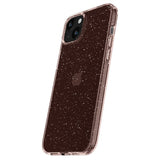 Spigen iPhone 15 Cover Liquid Crystal Glitter Rose Quartz