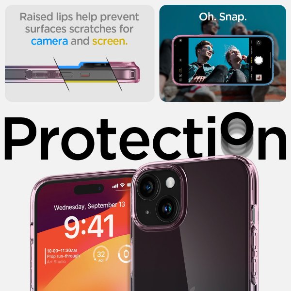 Spigen iPhone 15 Cover Liquid Crystal Gradation