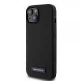 Karl Lagerfeld iPhone 15 Cover Liquid Silicone MagSafe Sort