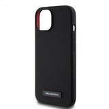 Karl Lagerfeld iPhone 15 Cover Liquid Silicone MagSafe Sort