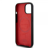 Karl Lagerfeld iPhone 15 Cover Liquid Silicone MagSafe Sort
