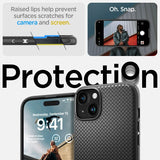 Spigen iPhone 15 Cover Mag Armor MagFit Mat Sort