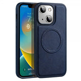 X-Level iPhone 15 Cover MagSafe Denim Jacket Blå