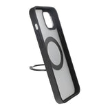 Rvelon iPhone 15 Cover Roterbart MagSafe Stativ Mat Sort