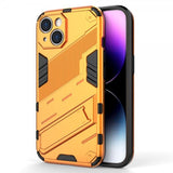 iPhone 15 Cover med Stativ Orange