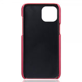 iPhone 15 Cover med to Kortlommer Magenta