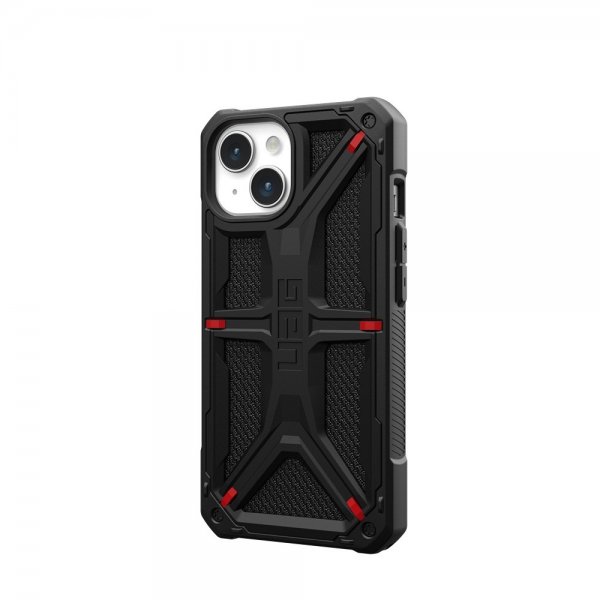 Urban Armor Gear (UAG) iPhone 15 Cover Monarch Kevlar Black