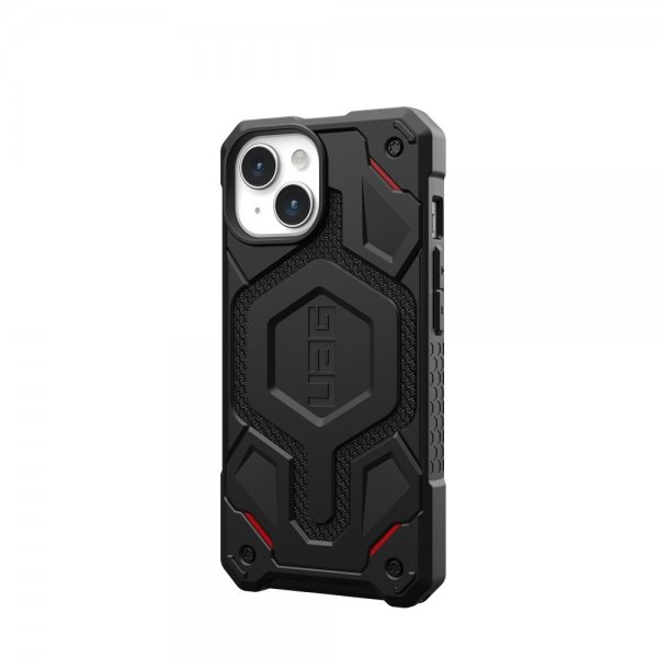 Urban Armor Gear (UAG) iPhone 15 Cover Monarch Pro MagSafe Kevlar Sort